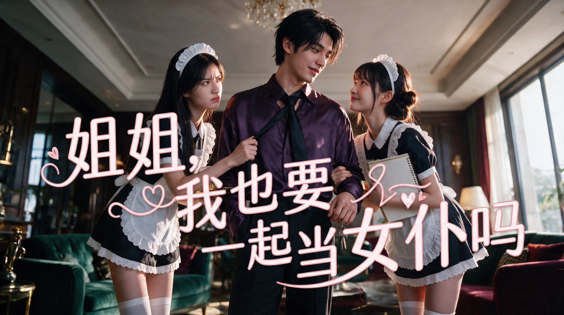 姐姐我也要一起当女仆吗封面